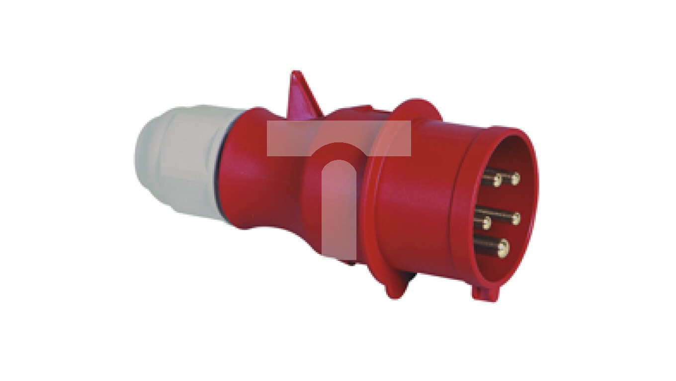 Portable plug 16A 5P 400V 6h IP44 MULTI-GRIP 203-TLS /T2UK