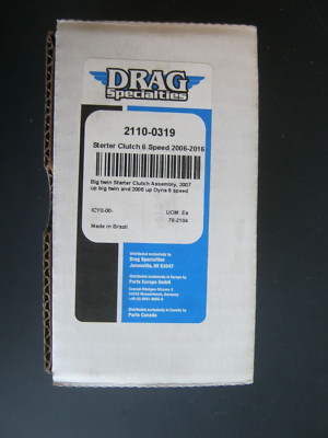 NEW Drag Specialties 2110-0319 Starter Drive Clutch Big Twin for Harley Davidson