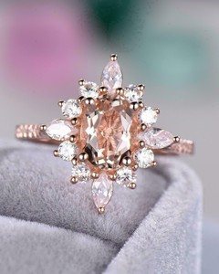 sunburst diamond ring