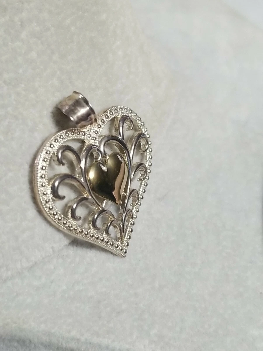 Gold heart necklace kay jewelers online