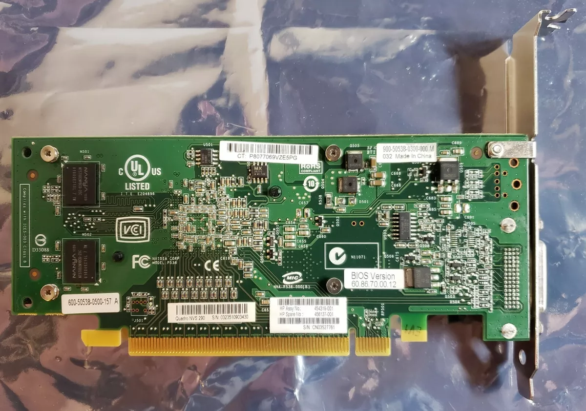 Nvidia quadro shop nvs 290