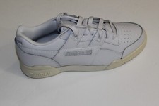 90 REEBOK CLASSIC PORCELAINE/PAPERWHITE/GREY WORKOUT LO PLUS SNEAKER