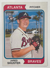 2023 Topps Heritage High Number - #526 Jared Shuster (RC) Braves