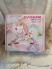    Girls Unicorn Wireless/Wired Headphones NEW   