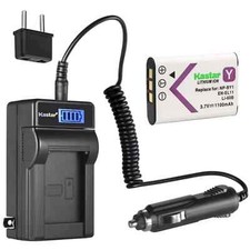 LCD Charger Kit 1 battery for Nikon EN-EL11 Nikon Coolpix S550 Coolpix S560