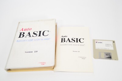 Auto Basic C.A.S.E. Tool Amiga Computer Software Video Game