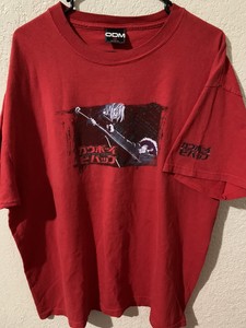 red anime shirt
