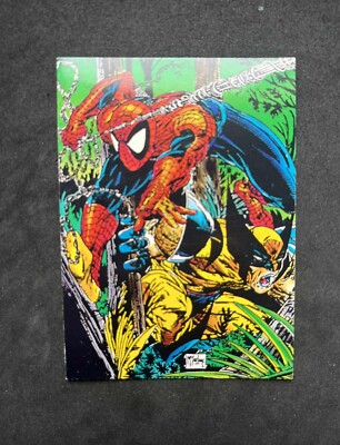 SPIDER-MAN CARD / The McFarlane Era / 67-TOGETHER / 1992 COMIC IMAGES MARVEL 
