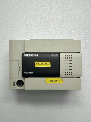 MITSUBISHI FX3U-16MT/ESS SPS MODUL 100-240VAC INPUT 8 INPUTS 8 OUTPUTS