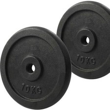 KK Weight Plates Set 1 Inch 2.5kg 5kg 10kg  Cast Iron Barbell plates 