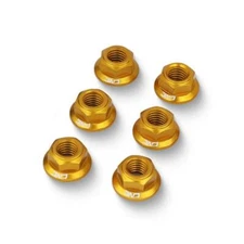 Ducati Multistrada 1200S Touring 2013-2014 CNC Racing Gold Crown Nuts
