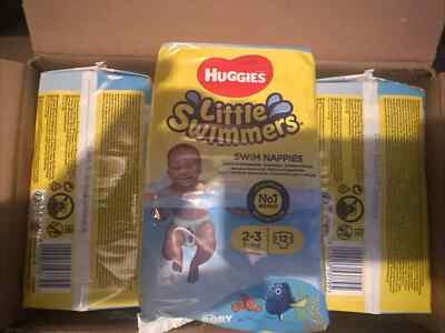 Huggies Little Swimmers Einweg Schwimmwindeln 2-3 12er Pack x3 (36)