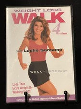 Weight Loss Walk: Walk 4 Miles by Leslie Sansone 2002 DVD Very Good