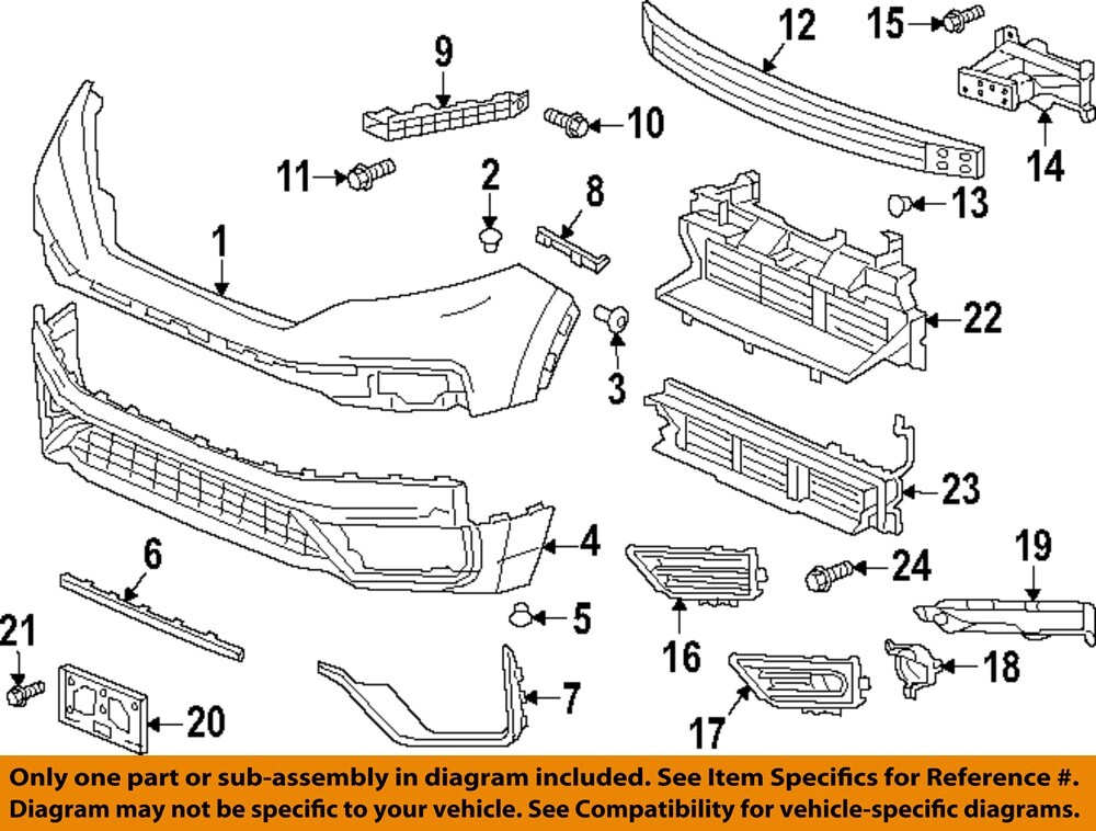 Genuine Honda Spacer L Front Bumper Side 71198-tme-t01 for sale