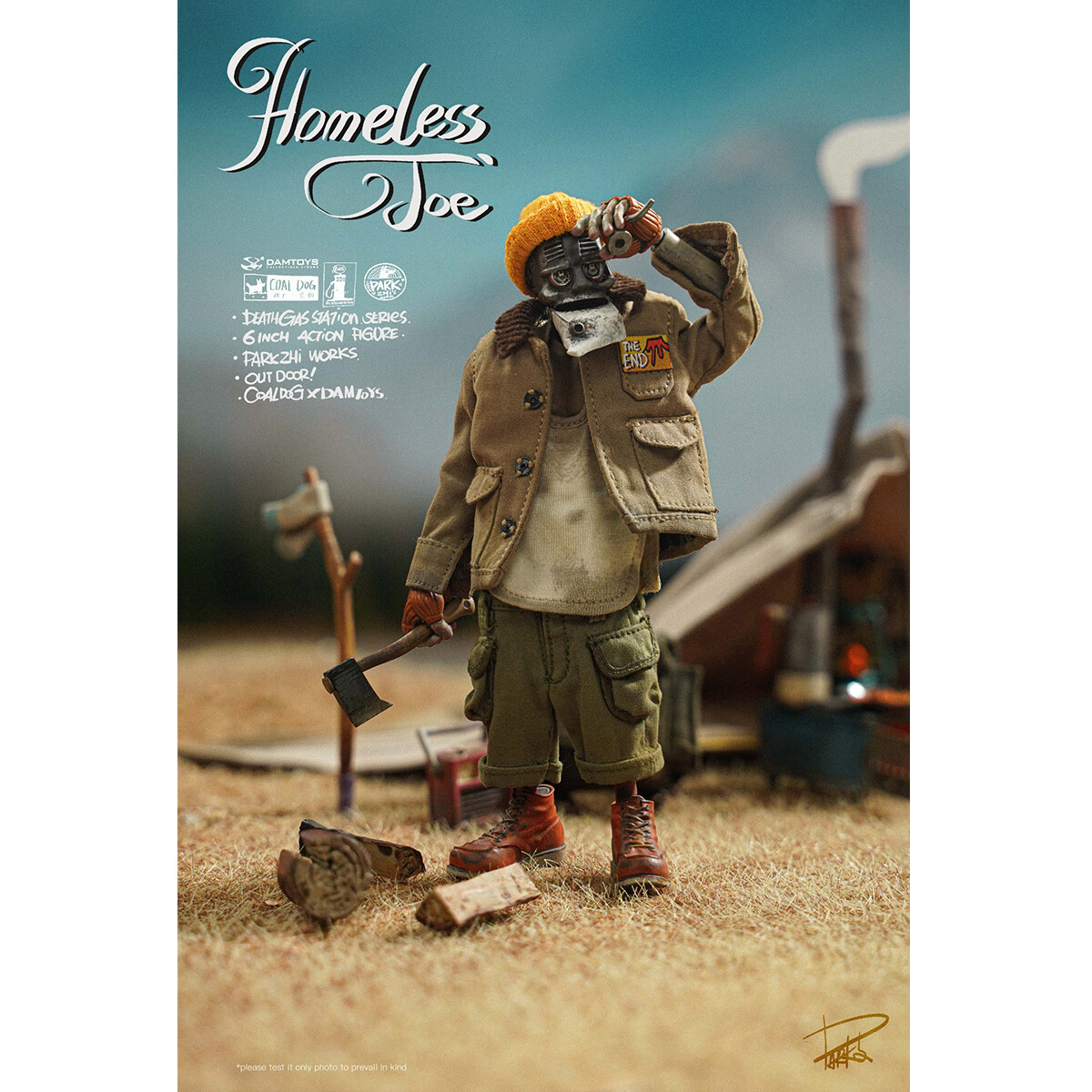 COALDOG x Damtoys Pes027 Death Gas Station Series-Homeless Joe