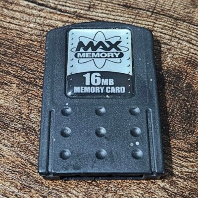 Datel Max Memory 64MB & 16MB Memory Card for Playstation 2 PS2 