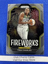 2023 #2 Tina Charles WNBA Panini Prizm Basketball FIREWORKS Insert Storm