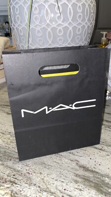 MAC Cosmetics Black Small Paper Shopping Bag - Main Image