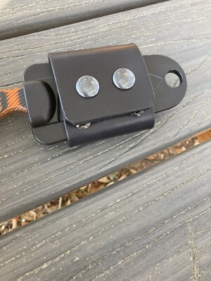 ESEE Xancudo leather Horizontal Carry Scout Strap - BLACK (leather Strap Only)