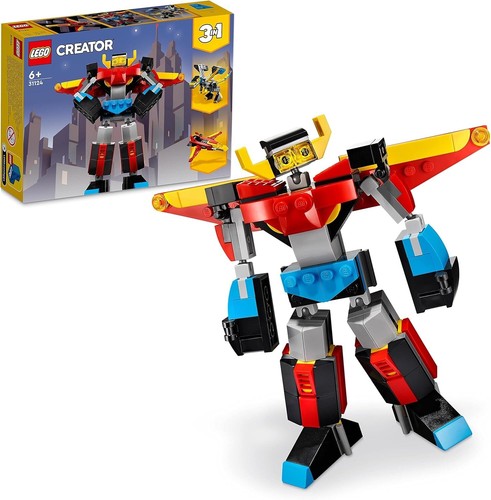 PROMO!!! LEGO CREATOR 3EN1 / Transbordador Espacial 31134 + Súper Robot 31124 - Imagen 4 de 16
