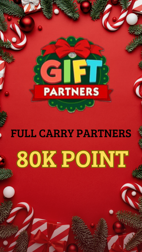 PARTNER EVENT 'MONOPOLY 'GO1- RUSH - GIFT PARTNERS