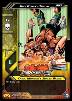 Craig Marduk's Suplex Bomb - Tekken: Round 1 - Epic Battles TCG