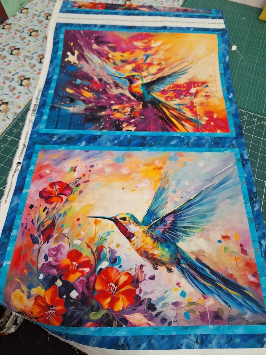 Hummingbird Theme 3 Pieces Duvet Cover Set Queen Size，Bedding Bi 並行輸入品 JSWLYWMTPJ 3 Pieces Hummingbird Outdoor Metal Birds Wall Art Decor For  Living Room Corridor Multi-Posture Hummingbird Metal Artwork :  :