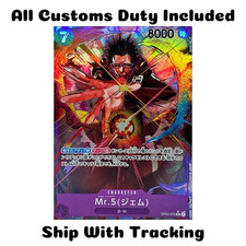 Mr.5 Gem [Alternate Art] OP04-072 Prices | One Piece Kingdoms of