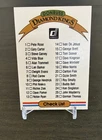 1982 D0nruss DIAMOND KINGS CHECKLIST