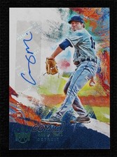2021 Diamond Kings DK Signatures Holo Platinum Blue 4/25 Casey Mize Auto uk2