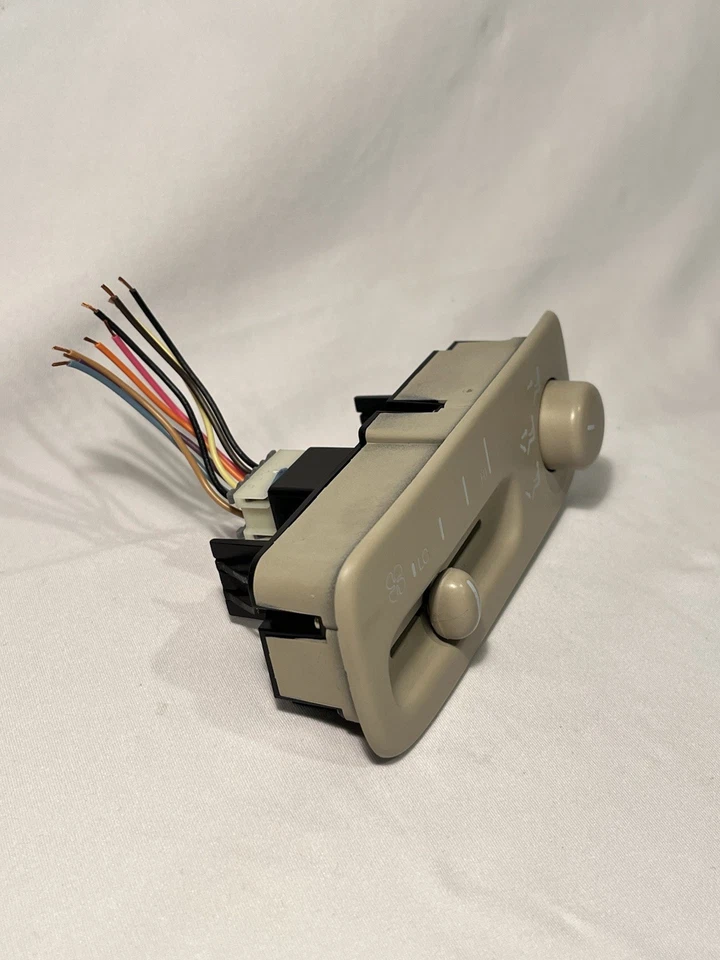 ⭐Interruptor de modo ventilador control de clima trasero Cadillac Seville 1998-2004 OEM 25668021 Foto 3 de 4