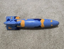 SwimWays Toypedo Underwater Torpedo Pool Toy Blue Orange Camo Dive Glider Kids