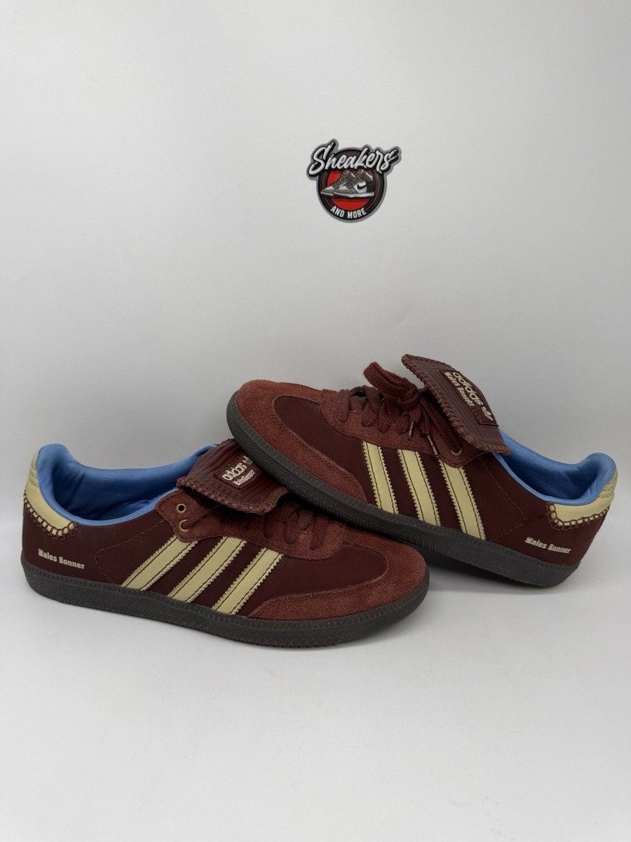 Adidas Originals Wales Bonner Samba OG Nylon Fox Brown Blue IE0579