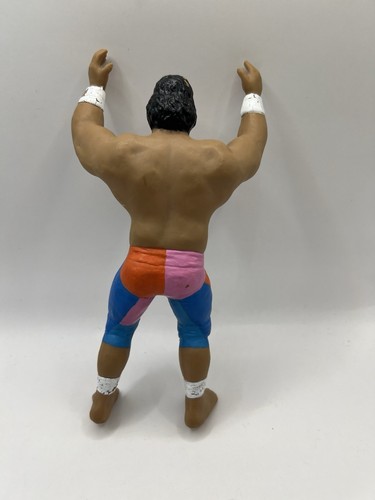 VINTAGE 1989 WWF LJN HAKU BLACK CARD SUPERSTARS ACTION FIGURE (23) - Picture 2 of 20