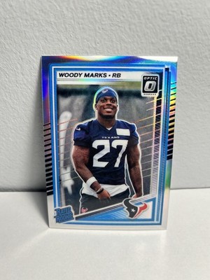 2025 PANINI DONRUSS OPTIC NFL #288 Woody Marks Texans RC Silver Holo Prizm