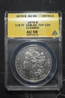 1878 8TF Morgan $1 - ANACS AU58 Details | VAM-44 TOP 100