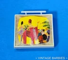 Vintage Miss Barbie Doll Go Together Set White TV Excellent ~ 1960's