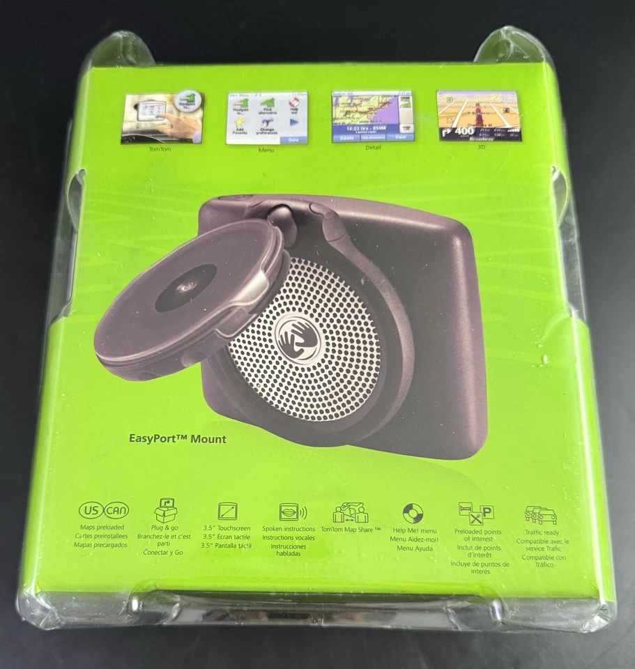 TomTom One 130S Text-to-speech GPS Navigation System Touchscreen New Sealed.vl07 - Image 2 of 3