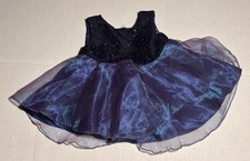 Build-A-Bear Workshop Blue  Black Dress for Teddy Bears