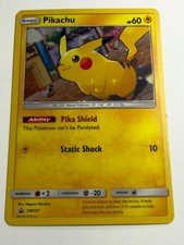 Pikachu SM157 Black Star Promo 2018 Holo Pokémon LP on eBay