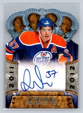 2011-12 Panini Crown Royale #143 Anton Lander AU,RC Edmonton Oilers