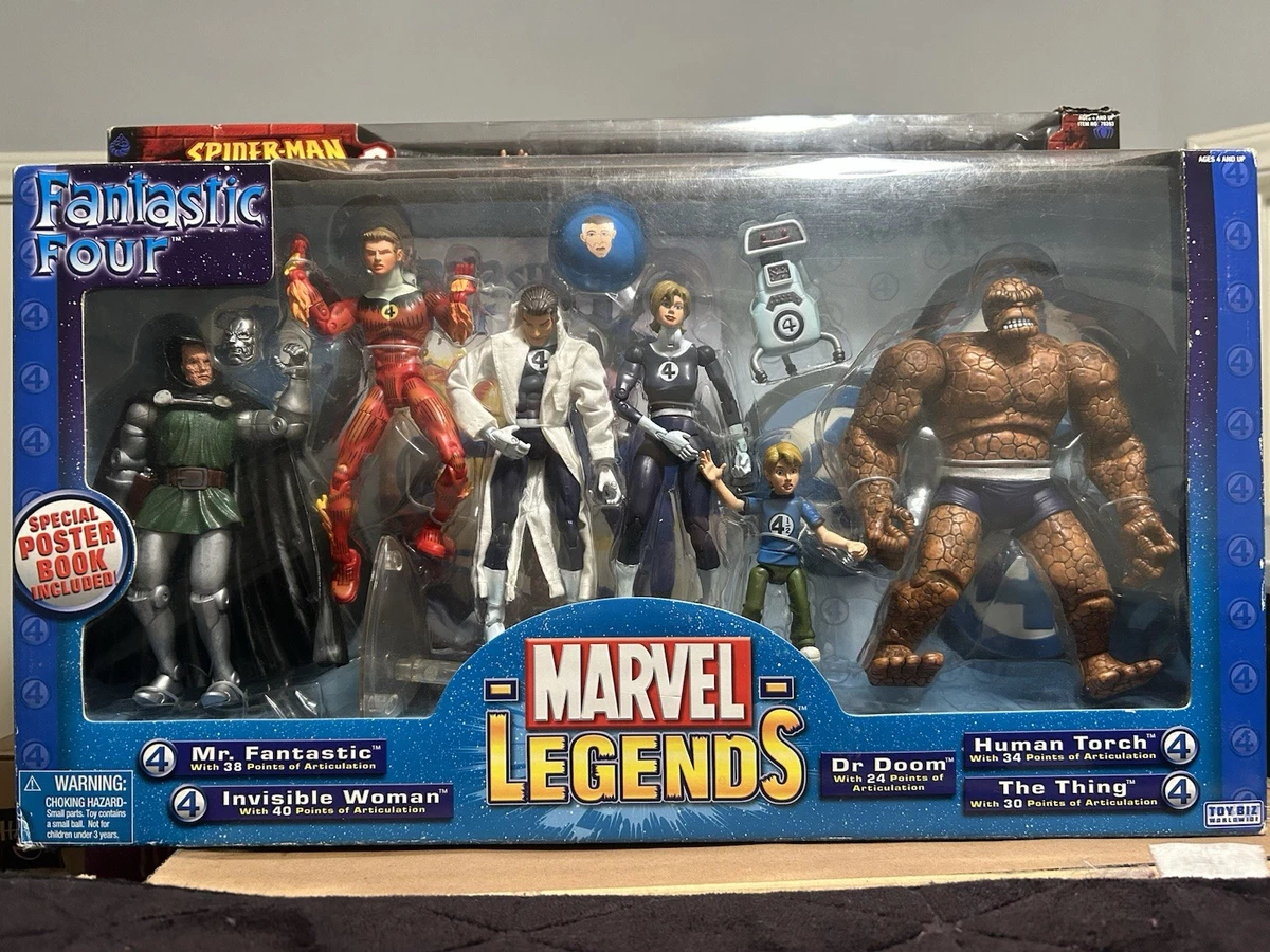 ToyBiz Comic Book Heroes The Thing Fantastic Four Action Figures