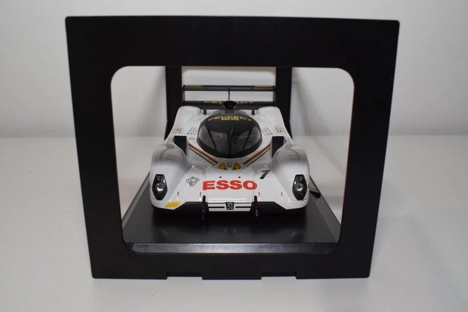 B86 1:18 NOREV 184770 PEUGEOT 905 LE MANS BLUNDELL WARWICK DALMAS #1 MIB - Immagine 4 di 4