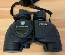 Steiner Commander 7x50 Marine-Fernglas mit Kompass – sehr gut – mit Zubehör