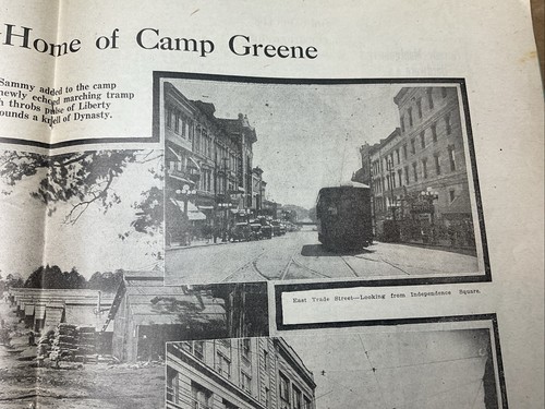 28 de septiembre de 1918 The Caduceus Camp Greene Charlotte Carolina del Norte Base del Ejército Hospital Noticias B40 - Imagen 11 de 22