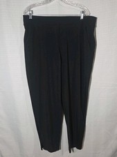 Athleta Womens Size 16 Tapered Joggers Stretch Pockets Black Inseam 28"