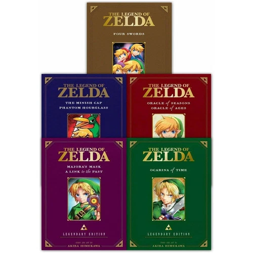 THE LEGEND OF ZELDA Legendary HARDCOVER  Vol 1-5 Collection 1ST PRINTS **NEW**
