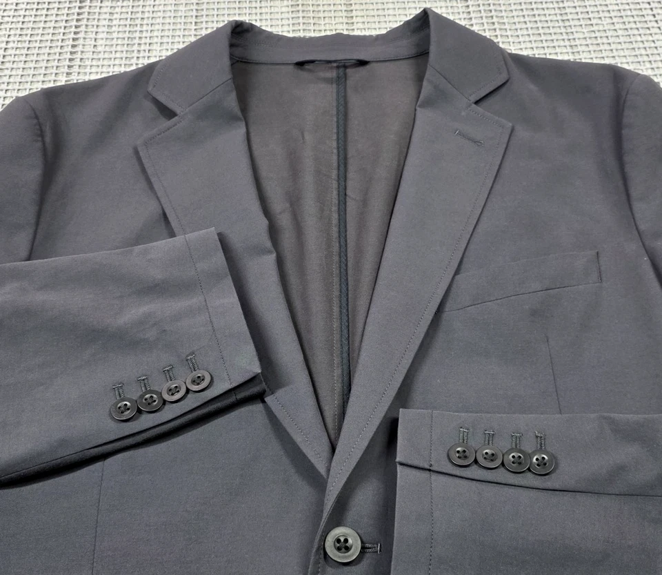 Blazer Vineyard Vines Hombre 40R Azul Rendimiento OTG On The Go Abrigo Deportivo Elástico Foto 3 de 4