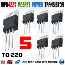 5PCS IRFB4227 FB4227 IRFB4227PBF Power MOSFET Transistor TO-220 IR 200 V 65 A