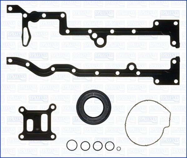 Dichtungssatz KurbelgehäUse Ajusa 54163600 Qjbc FüR Transit Ford Mondeo Qjbd B4Y-image
